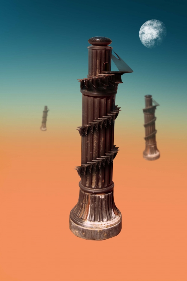 Creation of Mountain Towers: Step 17